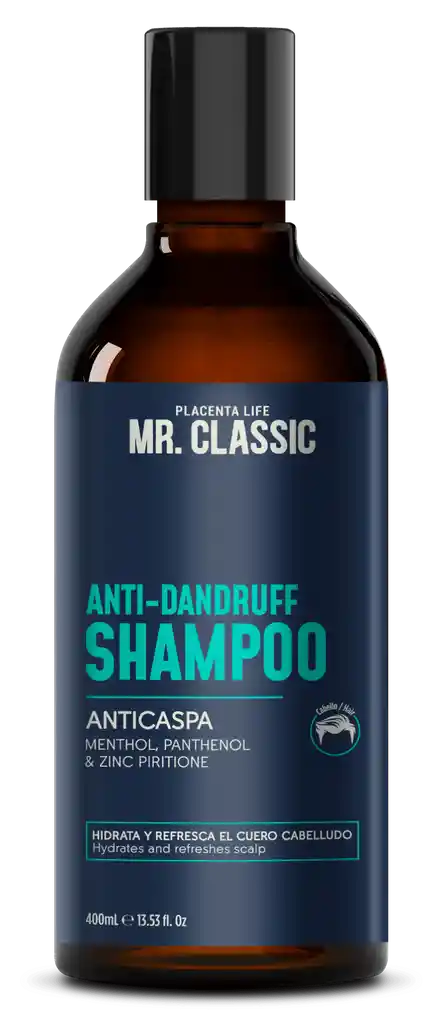 Mr. Classic Shampoo Men Anticaspa 400ml