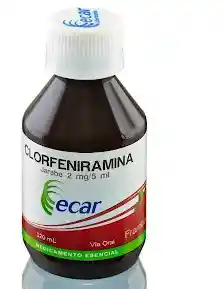 Clorfeniramina Ecar 2 Mg/ 5ml