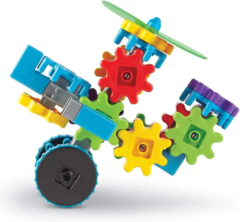 Juego De Construcción Engranajes 44 Piezas Stem Niños Niñas