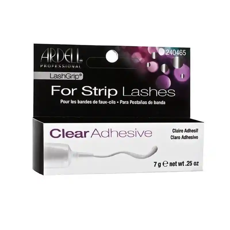 Pegamento Para Pestañas Ardell Las Strip Adhesive Clear 7g