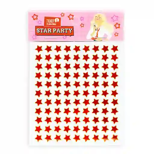 Sticker Estrellitas Star Party Trendy