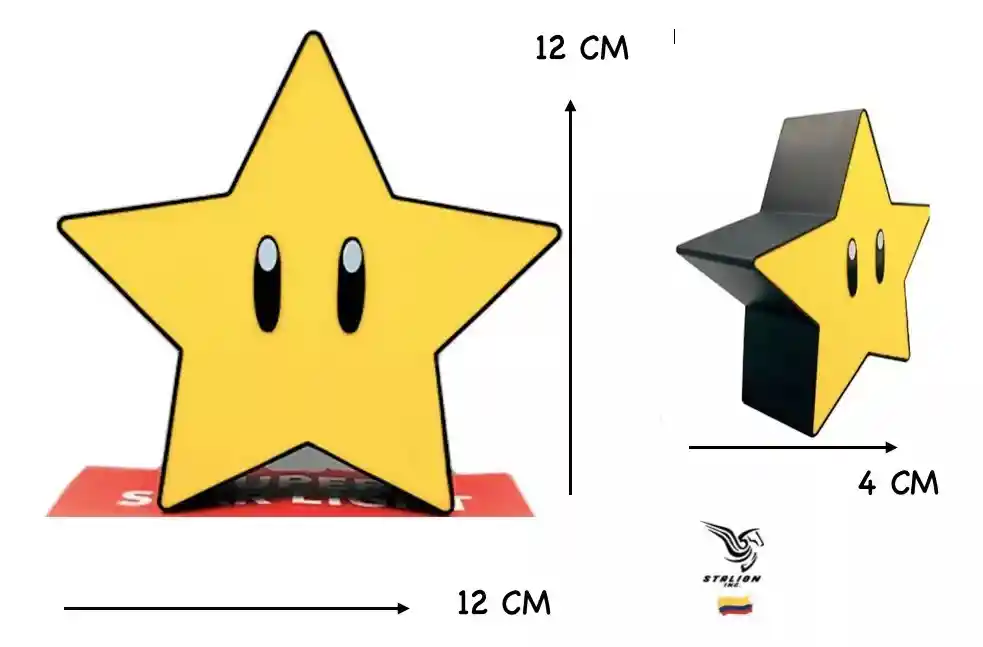 Lámpara Recargable Bloque Super Mario Bros Y Sonidos Retro