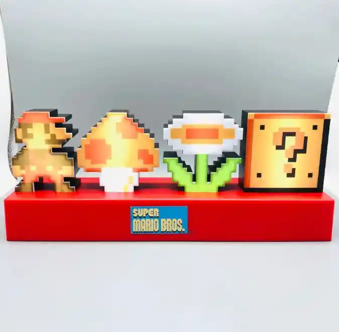 Lampara Super Mario Bros Iconos