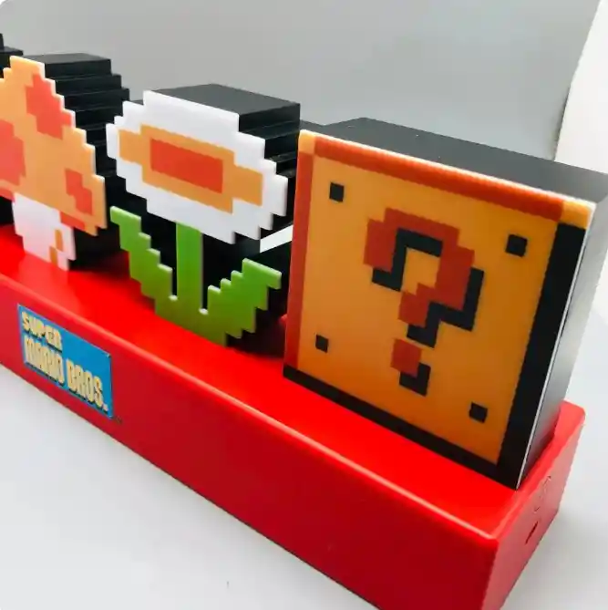 Lampara Super Mario Bros Iconos