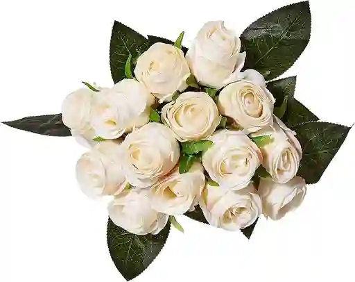 Pureza - Ramo 12 Rosas Blanca