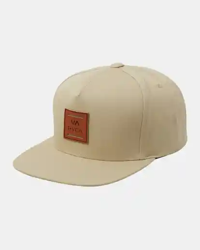 Gorra Rvca Color Pastel Logo Cuero Bordado Va All The Way