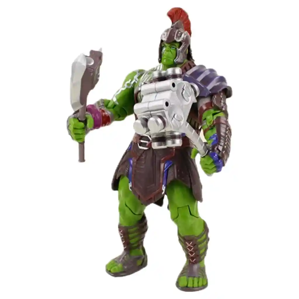 Muñeco Marvel Thor Ragnarok Hulk Gladiador 20cm