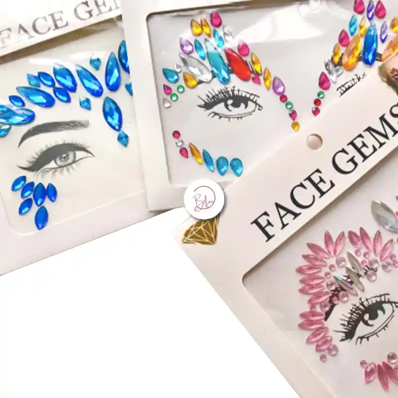 Gemas Para El Rostro Face Gems