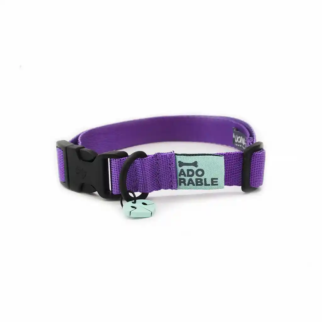 Collar S Unicolor Morado