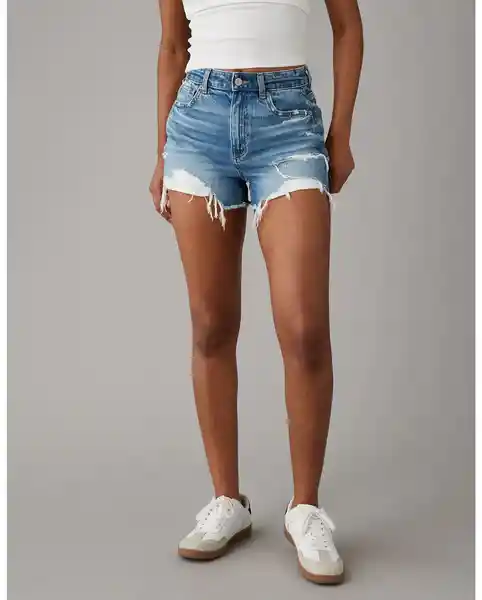 Short Mujer Azul Talla 0 American Eagle 03387729