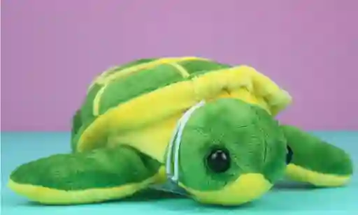 Peluche Tortuga Pequeña Con Colgante 25cm