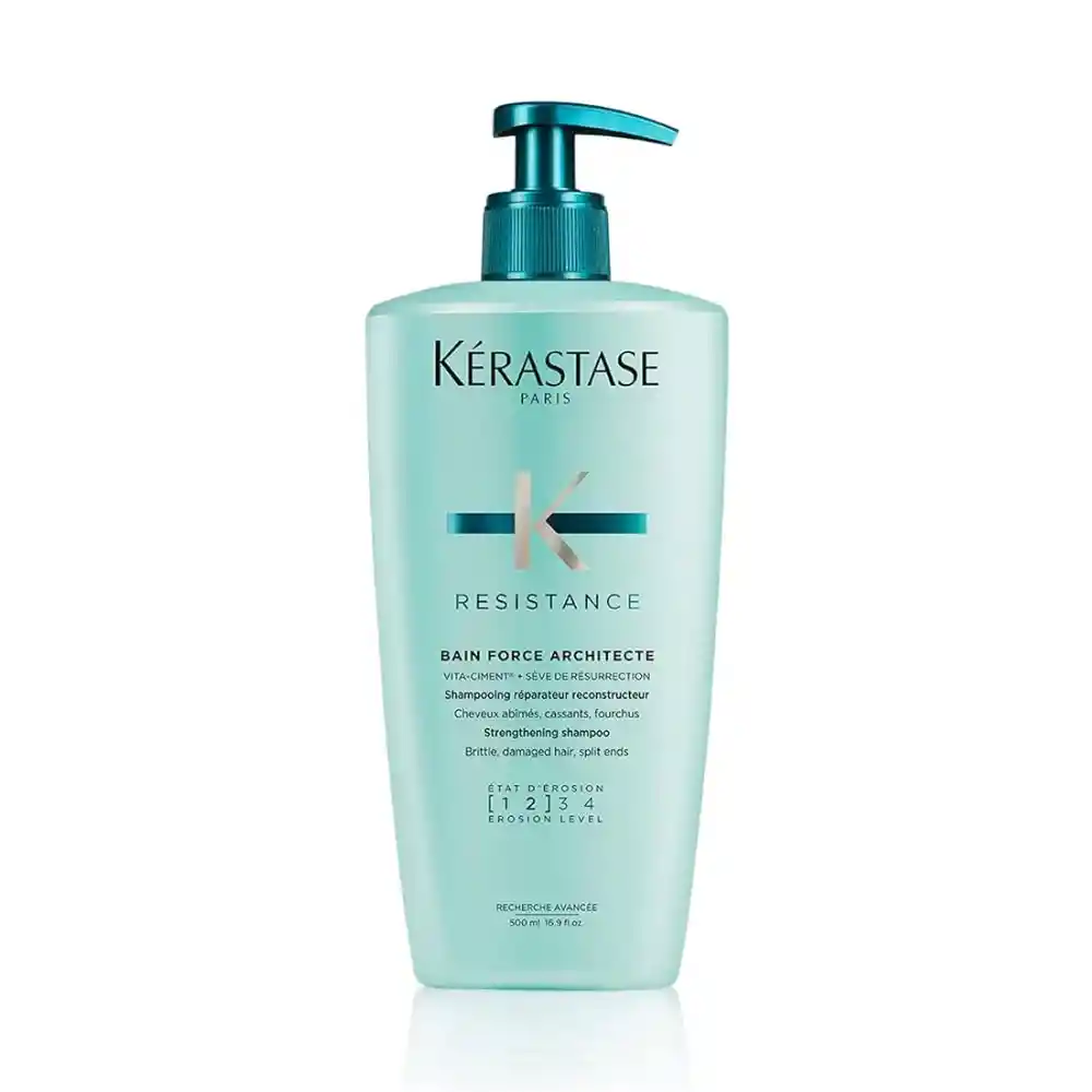 Shampoo Kérastase Résistance Bain Force Architecte 500ml Reparación Capilar