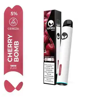 Vape Waka 1.800 Puffs Cherry Bomb