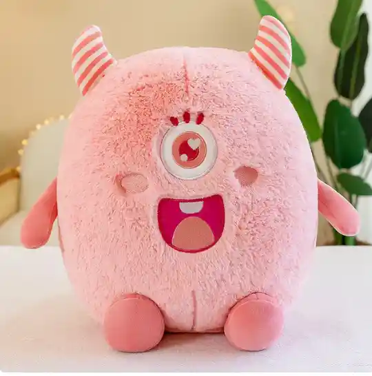 Peluche Monster Little Baby Rosa