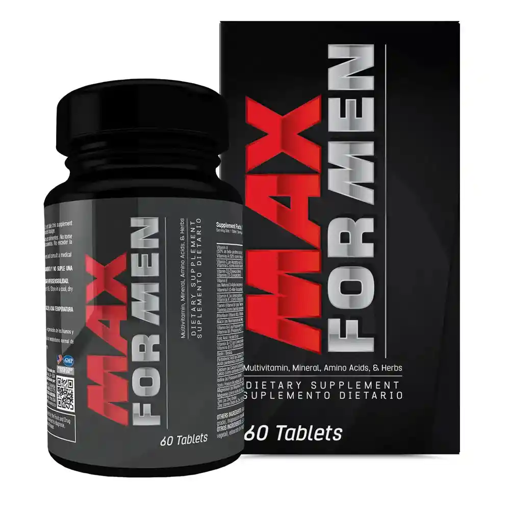 Max Power For Men Healthy America 60 Tabletas
