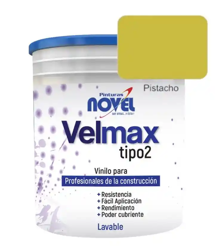 Velmax Pintura Pistacho Lavable Interior Y Exterior Galon