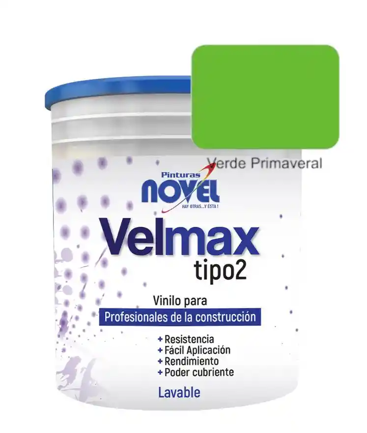 Velmax Pintura Verde Primaveral Lavable Interior Y Exterior Galon