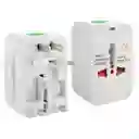 Adaptador Convertidor Europeo Viajero Universal Internacional