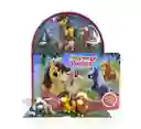 Libro Para Niños Y Juego 2 En 1 Figuras Ponis Animales Niñas