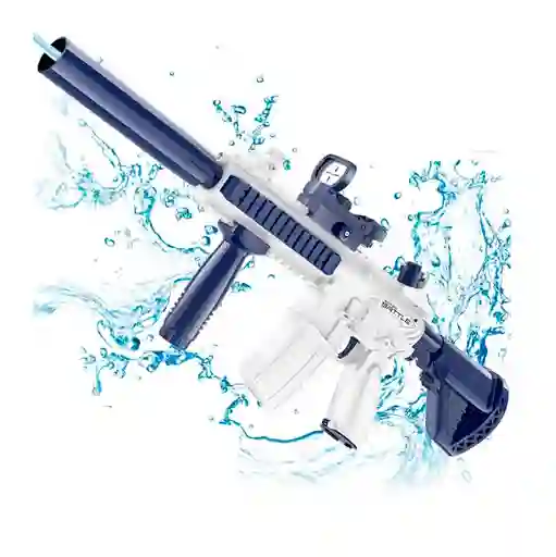 Pistola De Agua Presión Eléctrica Recargable Para Niños Azul