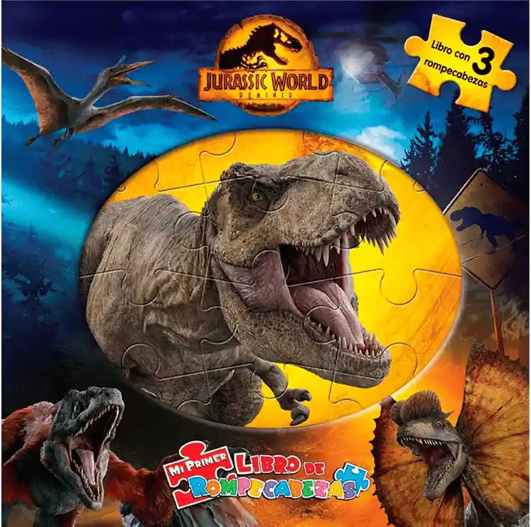 Mi Primer Libro De Rompecabeza – Jurassic