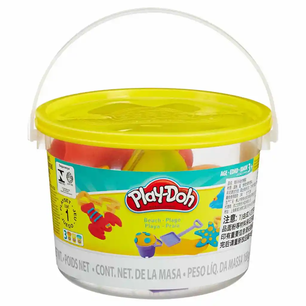 Play-doh Baldes-animales-playa-numeros-picnic