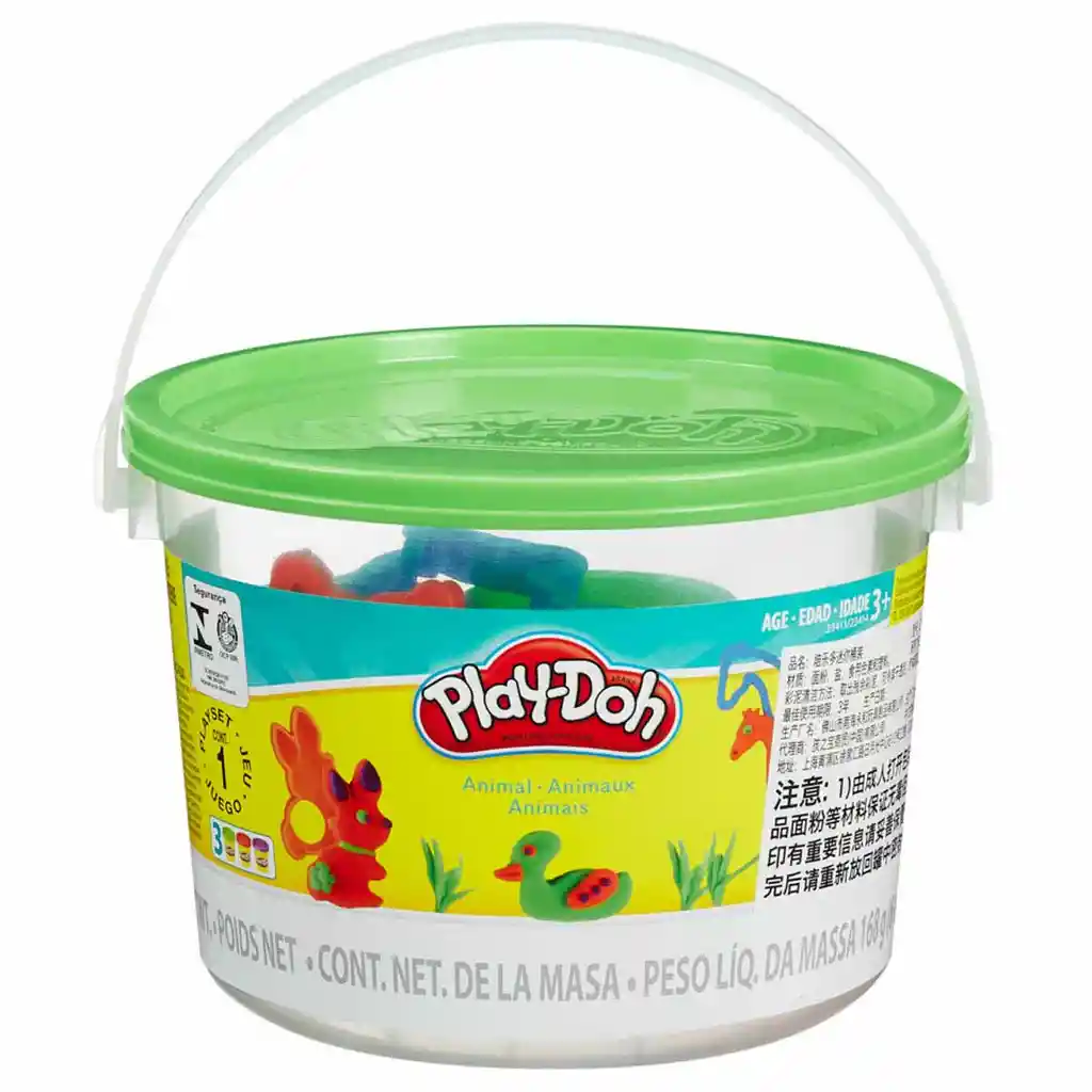 Play-doh Baldes-animales-playa-numeros-picnic