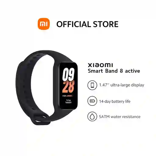 Xiaomi Smart Band 8 Active Original Negro