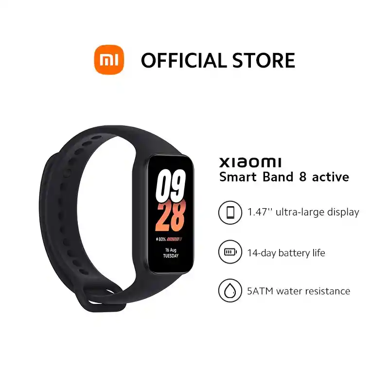 Xiaomi Smart Band 8 Active Original Negro