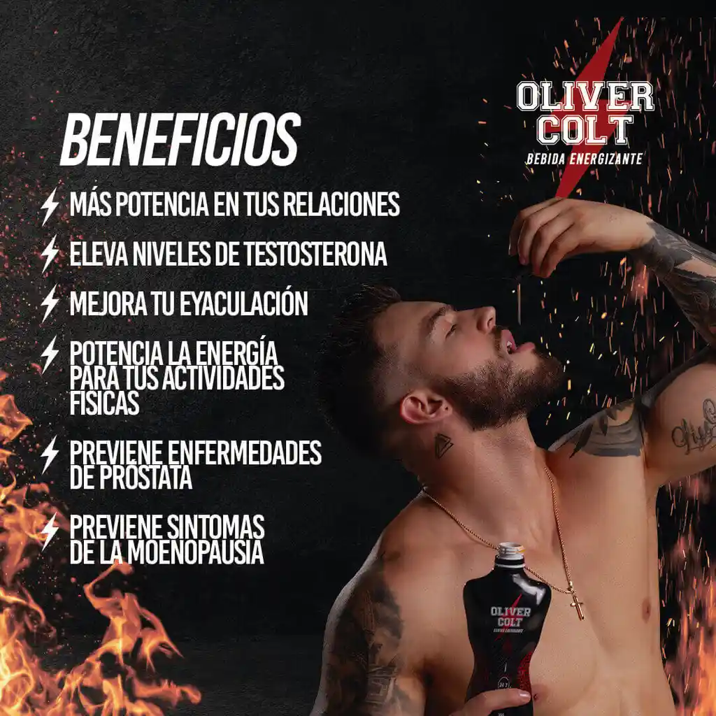 Oliver Colt - Potenciador Sexual Y Energizante