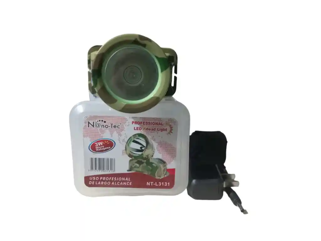 Linterna Minera Militar Recargable Nano-tec