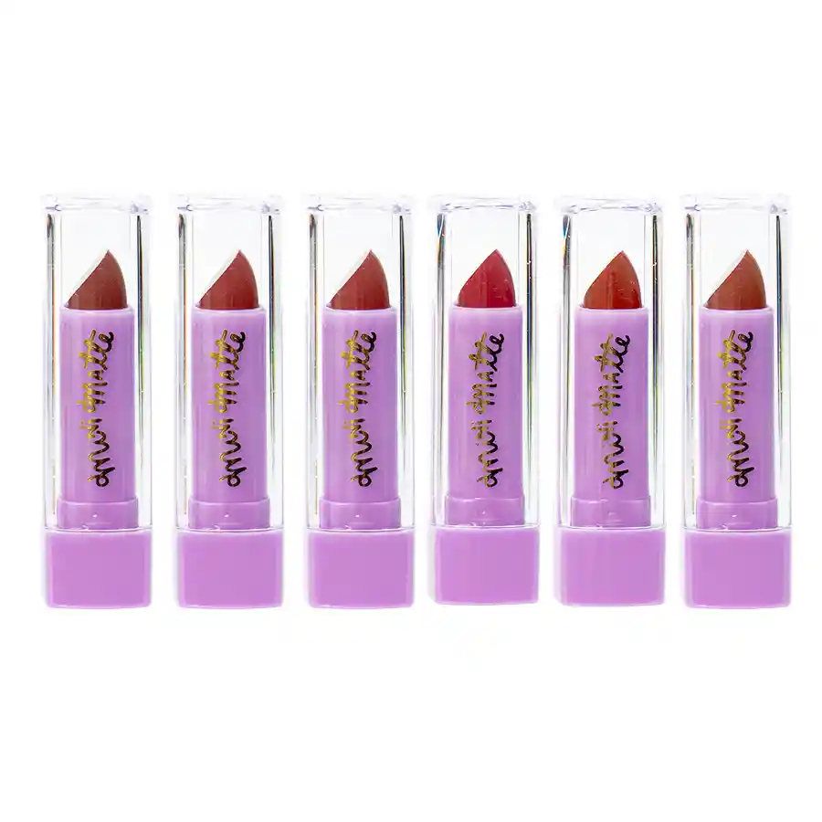 Trendy Kit X 6 Labial Mini Matte