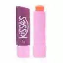 Trendy Brillo Lip Balm Kisses Violeta Sin Color