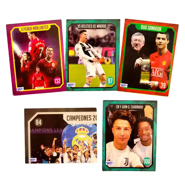 Álbum De Colección + 150 Laminas Cristiano Ronaldo Cr7