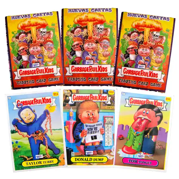 150 Cartas De Colección Garbage Pail Kids