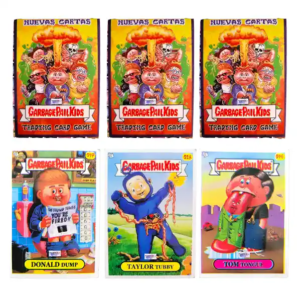 150 Cartas De Colección Garbage Pail Kids