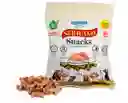 Nuevo Mediterranean Natural Snacks Serrano, Sabor Salmon Y Atún, 100 Grs