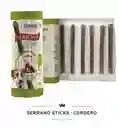 Mediterranean Natural Snack Sticks Serrano Sabor Cordero 16 Unidades