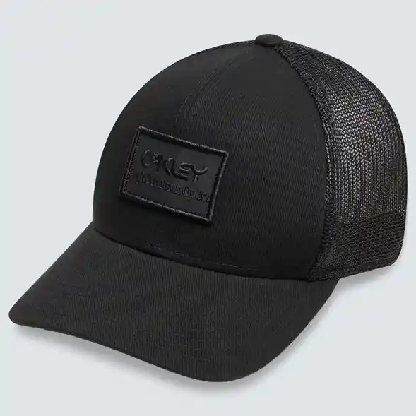 Gorra Oakley Negra Malla Negra Snapback