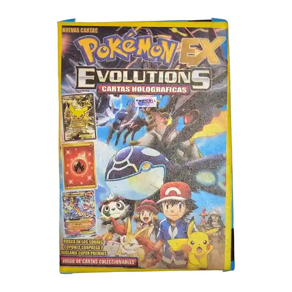 150 Cartas De Juego Pokémon Ex Evolutions Coleccionables