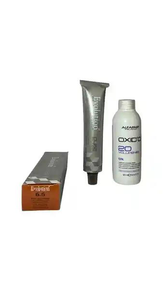 Tinte 6.5 Rubio Oscuro Caoba Evolution Alfaparf