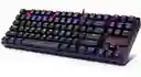 Teclado Gamer Redragon Kumara K552 Rainbow Swirch Red Inglés