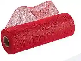 Malla Espejo De Navidad Mediana Roja