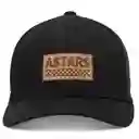 Gorra Alpinestars Negra Logo Cuero Hardy Ha