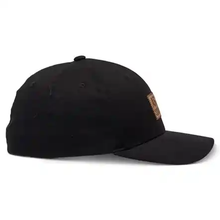 Gorra Alpinestars Negra Logo Cuero Hardy Ha