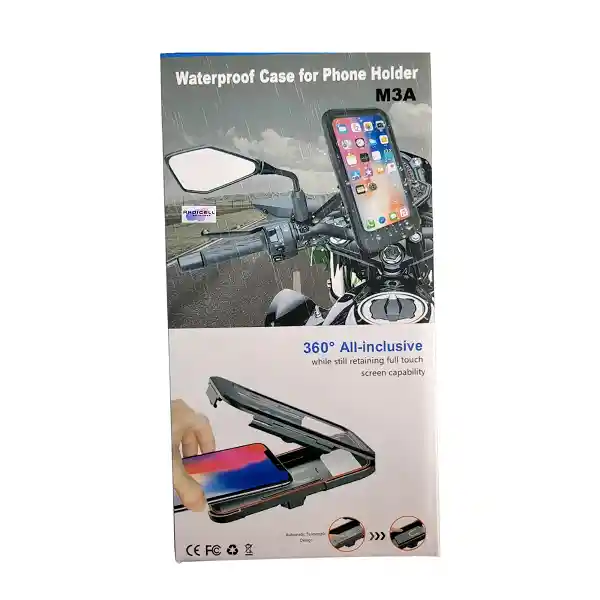 Soporte Estuche Porta Celular Para Moto O Bicicleta Impermeable