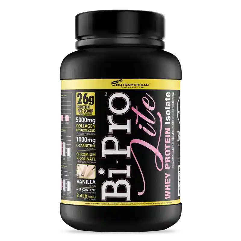 Proteina Bipro Lite 2.4lb Vainilla