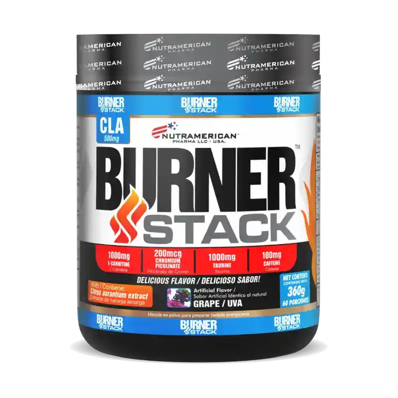 Quemador De Grasa Burner Stack Uva