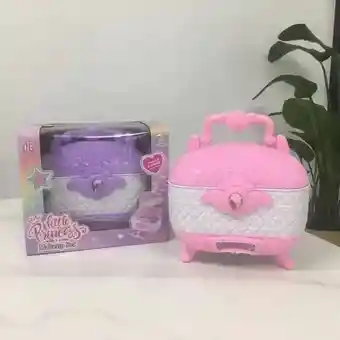 Maquillaje Real Para Niñas, Lavable Y No Tóxico Maleta 1246