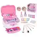 Maquillaje Real Para Niñas, Lavable Y No Tóxico Maleta 1246
